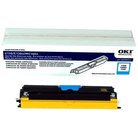 Oki Oki Cyan Toner For Mc160 Mfp, C110, C130N - 2.5K 44250715
